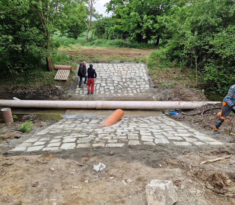 Novosedly – dešťová kanalizace