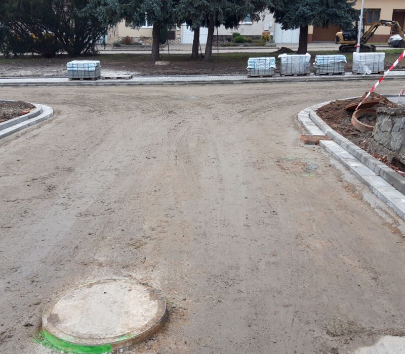 Šitbořice – ul. Osvobození – kanalizace a komunikace, II. etapa