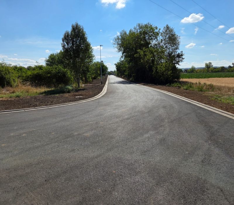 Šakvice - zasíťování pozemků u hřiště, 3.etapa